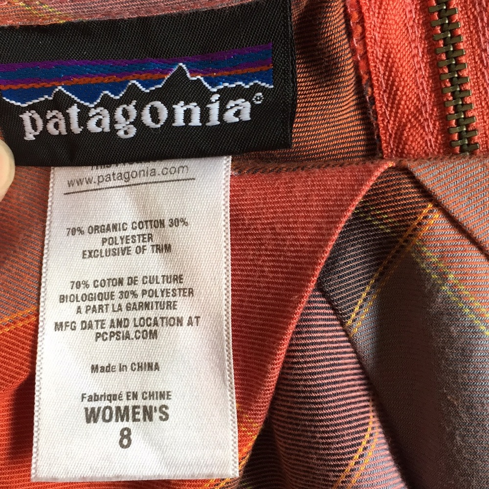 Patagonia cap sleeve top size 8 M - Picture 7 of 7